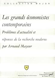 Les  grands économistes contemporains