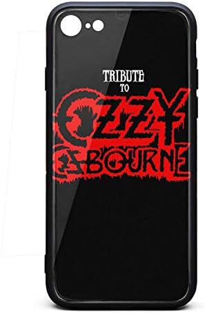 Cool Music Fan Phone case for iPhone 7/8 Fashion Shock Absorption TPC Tempered Glass Revel Pretty Aesthetic Cover Case