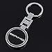 ESMPRO AMG Black Leather Car Key Case Coin Holder Zipper Remote Wallet Key Chain Bag