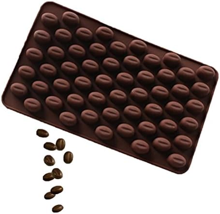 Mold, Hatop Coffee Bean Chocolate Candy Silicone Bakeware Mould Cake Wax Melts