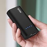GETIHU Power Bank 5200mAh portable charger 2.4A High-Speed Charging Pocket-Size Battery Pack Mobile Charger Ultra Compact Powerbank with flashlight for iPhone X 8 7 6s 6 Plus Samsung Cell Phone