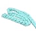 Sunmig Newborn Baby Roving Braid Wool Spinning Fiber Rugs Photography Photo Props (Blue-Green)