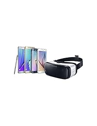 Samsung Gear VR Realidad Virtual Consola Auriculares (versión EE. UU.) con driver Gear VR todo en uno Bundle para Samsung Galaxy S7, Galaxy S7 Edge, Galaxy Note5, S6 Edge +, S6 y S6 Edge