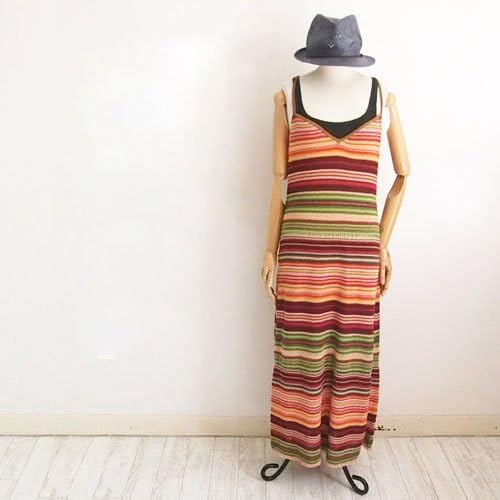 Amazon ラルフローレン ポロ レディース マルチ ボーダー ニット マキシ ワンピース 並行輸入品 ワンピース チュニック 通販