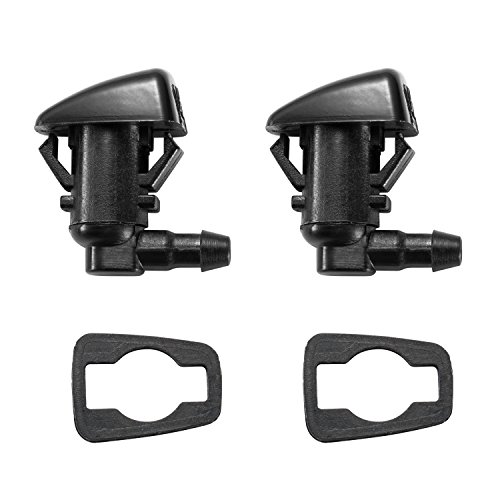 2 Front Windshield Washer Nozzle Kit fit for 2011-2015 Ford F250 F350 F450 F550 Super Duty, Replacement for BC3Z-17603-A BC3Z17603A