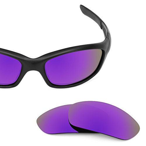 Revant Polarized Replacement Lenses for Oakley Straight Jacket (2007)Plasma Purple MirrorShield