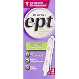E.p.t Early Pregnancy Test Digital, 2 Count