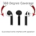 Airpod Skins Protective Wraps - Newest Model – Free Lifetime Replacements Included – Maximum Coverage Available (Cobalt Blue)