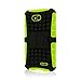 LG Optimus L70 Phone Case, MPERO IMPACT SR Series Kickstand Case for LG Optimus L70 / Realm - Neon Green