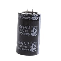 Sarora - 1PC Farad Capacitor 2.7V 500F 3560MM Super Capacitor