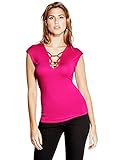 GUESS Women's Moriah Lace-Up Top
