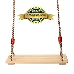 Magic tree swings Wooden swings for children and adults Outdoor swings seat The tree swings Sling length 83'' adjustable