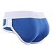 BRODDLE Mens Padded Briefs Removable Pad of Butt Lifter and Enlarge Package Pouch (US, Alpha, Medium, Regular, Regular, Blue)