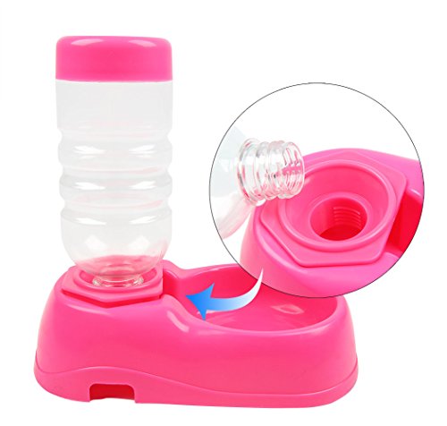 Pet Water Dispenser Portable Dog Cat Traveling Camping Hiking Outdoor Indoor Water Station Drink Bottle Plastic Bowl Dispenser Drinking Feeder pet water bowl by Winthome - Thumbnail 3