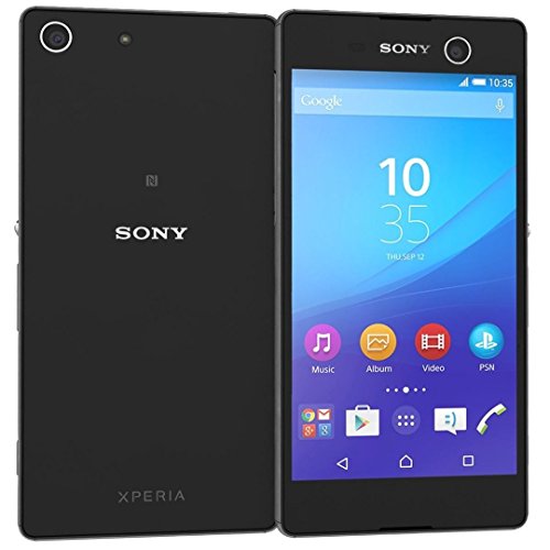Sony Xperia M5 E5606 16GB 5-inch 4G LTE Factory Unlocked (Black) - 1 Year Warranty