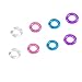 Elisel Soft Silicone Male Dream Essentials Crazy 5/10 Pcs Waterproof Silicone Cockrings Penis Ring Cock-ring Delay Control Ring Super Stretch Cockring Prostate Set for Men Male Masturbation Sex Toys Color Random with Wowlife's Pouch (10 Pcs)