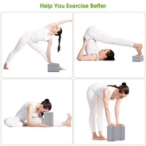 image for Roller Buddy Yoga Wheel Block Strap Set - 5 Pack Yoga Kit with Back Ro