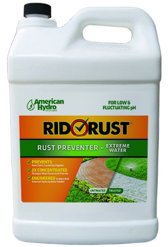 American Hydro Systems RR2 Rid O' Rust Extreme Water 2X Concentration Stain Preventer, 2.5-Gallon Bottle