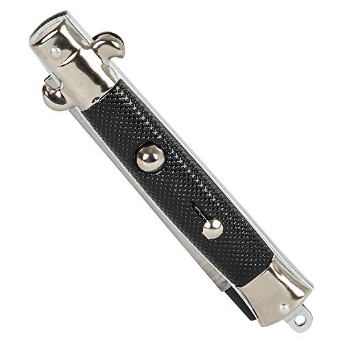 SwitchBlade Comb (Pack of 4) Stainless Steel Novelty Switch Folding