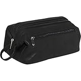 Royce Leather Colombian Vaquetta Cowhide Toiletry Bag