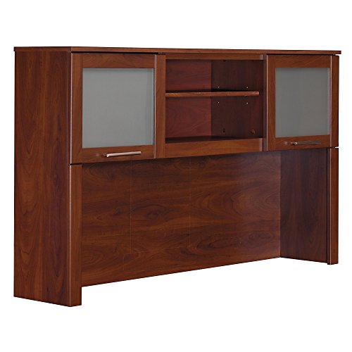 Bush Furniture Somerset 60W Hutch in Hansen Cherry