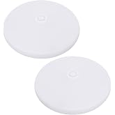 Facon Ultra Slim 3.5'' 12V RV Puck Lights w/Switch, 4000K Cool White LED Interior Lights for RVs, Camper Van, Boats, 12V Dome Light Fixture &ndash; cETL Certified （2 Packs）