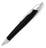 Schneider Pulse Pro Retractable Ballpoint Pen, Viscoglide Ink, Black