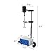 Happybuy Overhead Stirrer Mixer 100W Lab Mechanical Mixer 0-2000 RPM Electric Overhead Stirrer Mixer with Overhead Stir Shaft (Overhead Mixer)