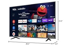 TCL 43-inch Class 4-Series 4K UHD HDR Smart Android