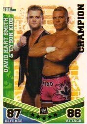 WWE Slam Attax Mayhem CHAMPION 005 D Smith T Kidd by MAD4Collectables