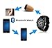 PierTech® Bluetooth Earpiece Watch Spy Kit Hidden Wireless Invisible Mini Micro Earphone GSM Student Cheat Copy School Exams Tests Wireless Audio Communication