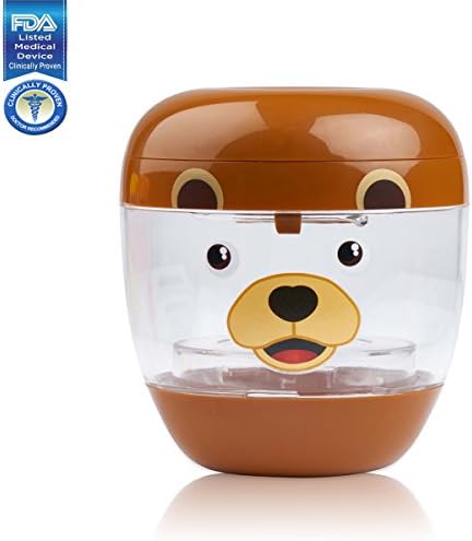 Portable Ultraviolet UV Pacifier Bottle Sanitizer &amp; Pacifier With Bottle Nipple, Teething Toys, and Sippy Cups Sanitizer - Kills Germs &amp; Bacteria, and Keeps Babies Safe - Bear By Baby B Fresh