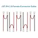 BETAFPV 5pcs JST-PH 2.0 PowerWhoop Double Female Connector Cable Silicone 55mm 24AWG for 2S Whoop Drone Like Beta75X and Beta65X etc
