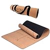 KAIZENLY Pro Milieuvriendelijke Yogamatte – Natuurlijke Kurk, Uitstekende Grip – Yoga Mat met Draagband – Voor Yoga…