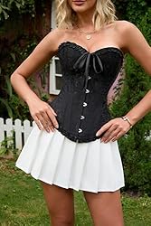 SZIVYSHI Corset Tops for Women, Bustier Shapewear
