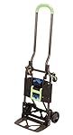 Cosco Shifter Multi-Position Heavy Duty Folding Hand Truck and Dolly, Green