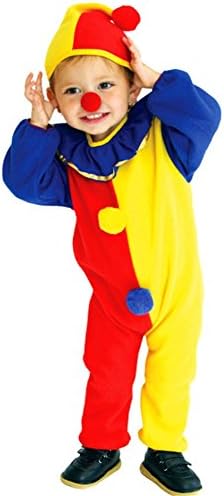 Kalanman Unisex Children &amp; Toddlers Fancy Halloween Costumes Dress Up Theme Party Wear (M(Fit for 4-6 Age), Clown)