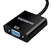 VicTsing 1080P HDMI Male to VGA Female Video Converter Adapter Cable for PC Laptop HDTV Projectors and Other HDMI Input Devices