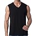 Mens Loose Sleeveless V-Neck T-Shirt