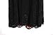 myfeel Women Plus Size Lace Ruched Empire Waist Sweetheart Mermaid Fishtail Cocktail Evening Dress 2X Black