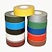 JVCC J90 Polyethylene Coated Cloth Low Gloss Gaffer-Style Duct Tape, 36 lbs/in Tensile Strength, 60 yards Length x 3