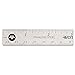 Westcott 10414 Stainless Steel Office Ruler With Non Slip Cork Base, 6