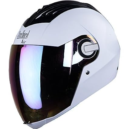 Full Face Motorcycle Silver visor 