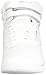 Reebok Women's Freestyle Hi Walking Shoe, White/Silver, 8 M US