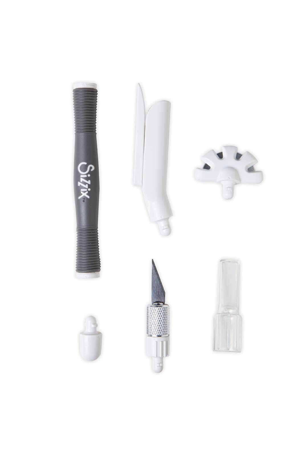 Sizzix™ Making Tool - Sizzix Surfacez™ Craft Tool Set, White/Grey