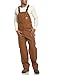 Carhartt mens Duck Bib Unlined R01 overalls and coveralls workwear apparel, Brown, 36W x 30L US