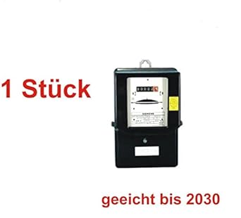 Wechselstromzähler 10/40A, regeneriert und amtlich beglaubigt