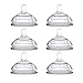 Comotomo Replacement Silicone Nipples, Fast Flow - 6 Pack