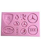 Major Car Brand Logo Silicone Mold Silicone Mold | Bakell Decorating, Fondant, Baking, Soap, Ice Tray, Chocolate & Candy Silicone Molds