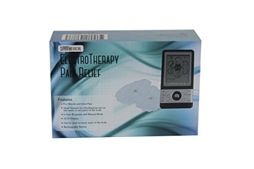 Santamedical PM-120 Tens Unit Electronic Pulse Massager with 6 Modes and Rechargeable battery